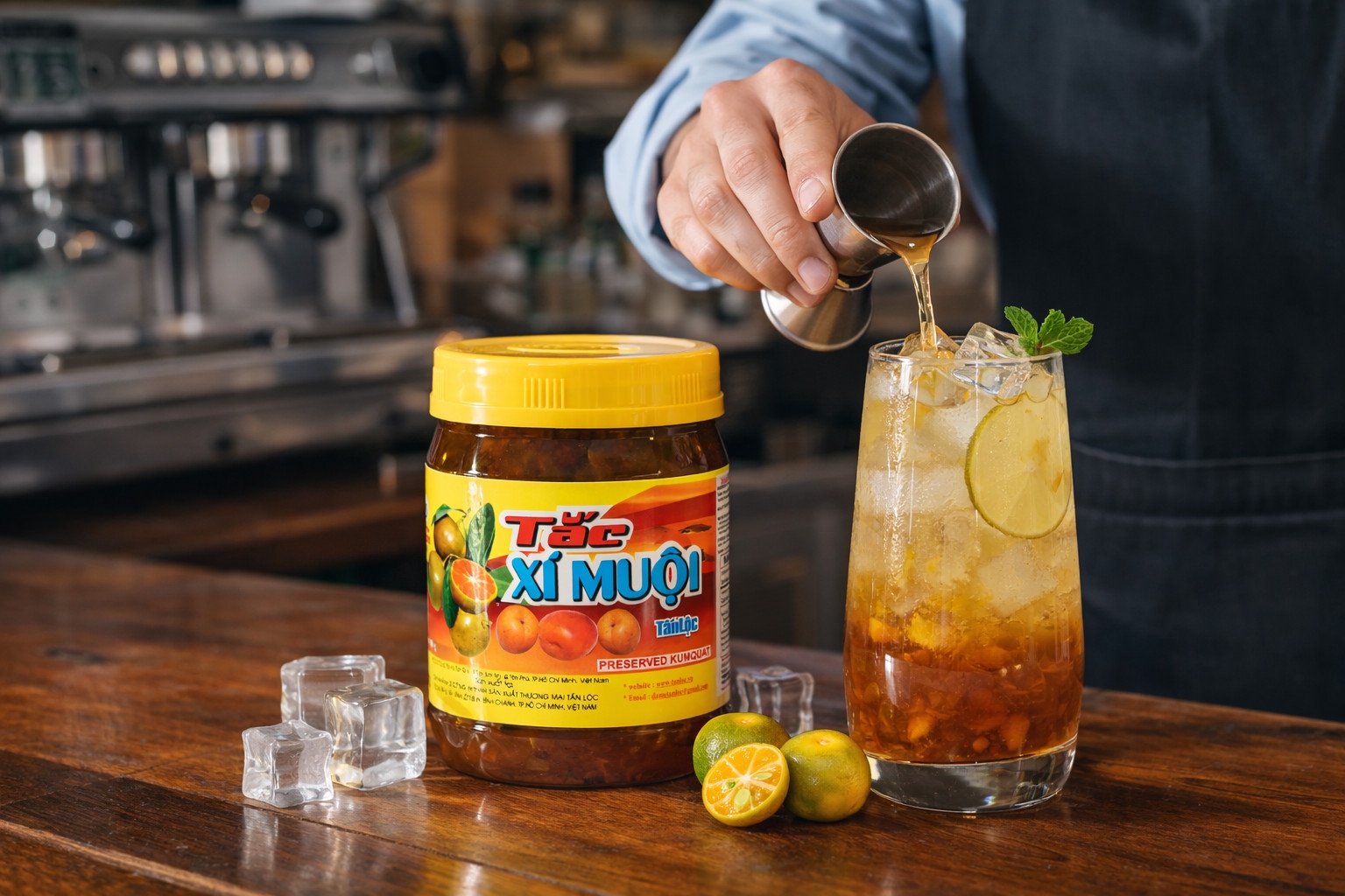 TẮC XÍ MUỘI TẤN LỘC Tươi mát – Sảng khoái