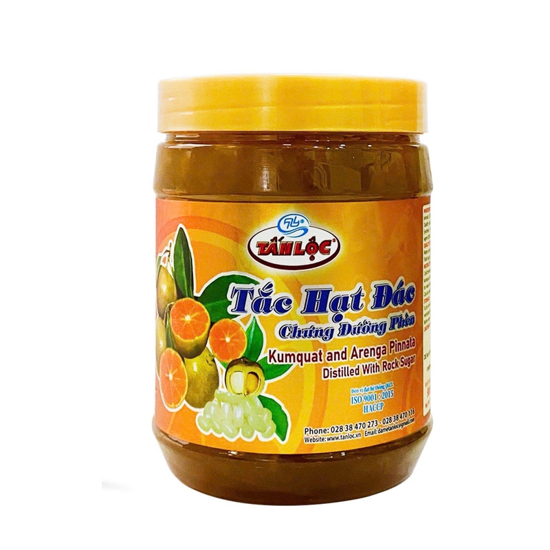 Tắc Hạt Đác Chưng Đường Phèn